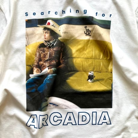 ARCADIA T-shirt 4.0 oz（敢えての軽量ボディ）: photo by 久保憲司