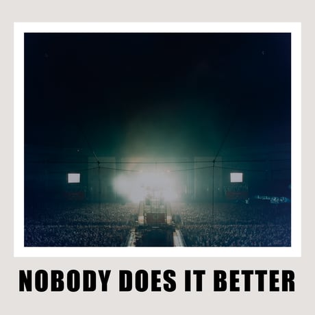 “NOBODY DOES IT BETTER” オリジナル写真プリント by 三田正明+トートバッグ（エクストラ・デザイン）