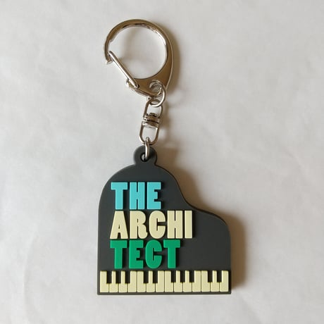 DONATION（寄付3,000円）→キーホルダー：THE ARCHITECT ピアノ（ブルー×グリーン）