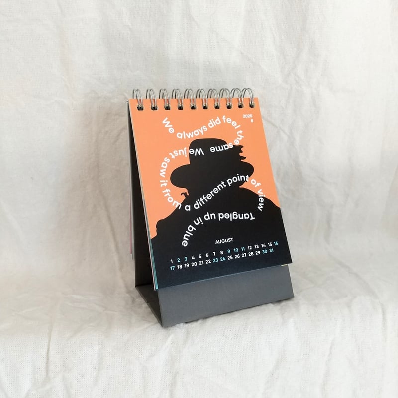 DONATION（寄付3,000円）→2025年卓上カレンダー | The Sign Market