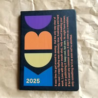 DONATION（寄付5,000円）→B type 2025年ハードカバー手帳（A5サイズ）