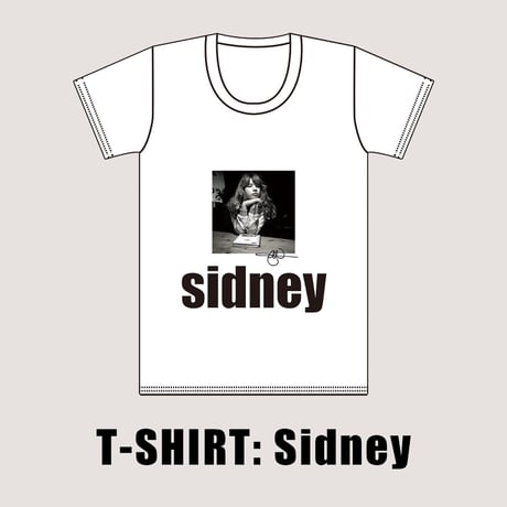 "Sidney" photo by Jonathan Worth  / designed by 西村浩平（DIGAWEL）