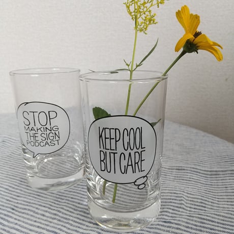 DONATION（寄付4,000円）→タンブラーグラス：KEEP COOL BUT CARE