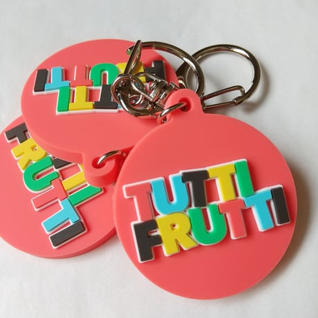 DONATION（寄付3,000円）→キーホルダー：TUTTI FRUTTI（オレンジ）