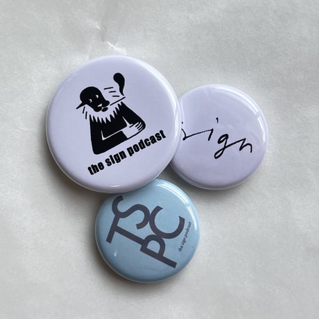 People In The Box サインバッジ 4e0aa730092fdbc87bd6a32e5dfc24