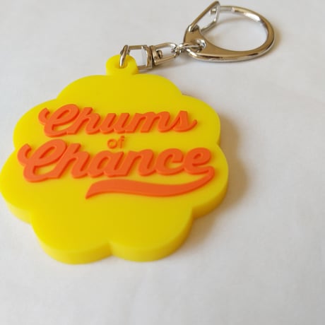 DONATION（寄付3,000円）→キーホルダー：Chums of CHANCE（イエロー×オレンジ）