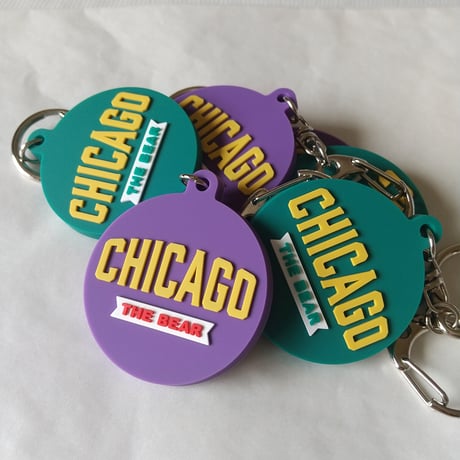 DONATION（寄付3,000円）→キーホルダー CHICAGO（モーブ）