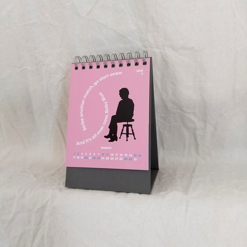 DONATION（寄付3,000円）→2025年卓上カレンダー | The Sign Market
