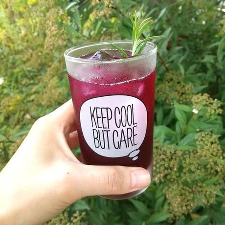 DONATION（寄付4,000円）→タンブラーグラス：KEEP COOL BUT CARE