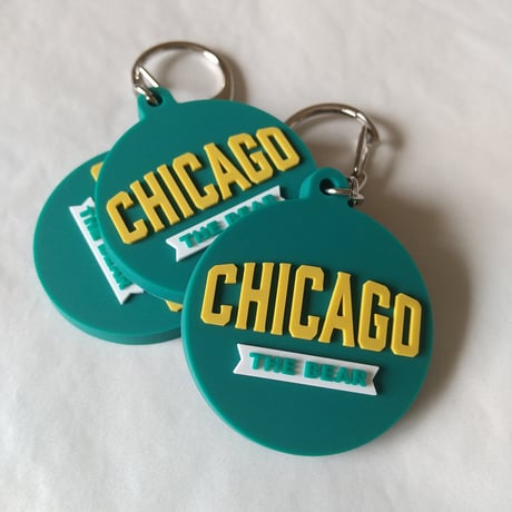 DONATION（寄付3,000円）→キーホルダー CHICAGO（ビリジアン）