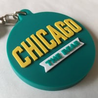 DONATION（寄付3,000円）→キーホルダー CHICAGO（ビリジアン）