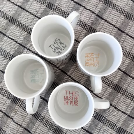 DONATION（寄付3,000円）→マグ: THIS MUST BE THE PLACE / ホリゾンブルー