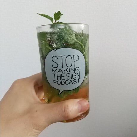 DONATION（寄付4,000円）→タンブラーグラス：STOP MAKING THE SIGN PODCAST