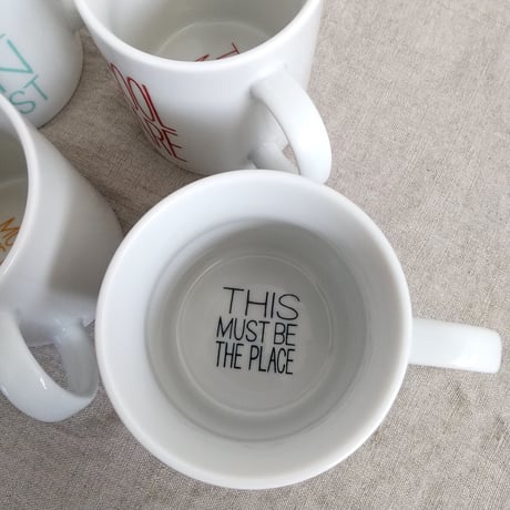 DONATION（寄付3,000円）→マグ: THIS MUST BE THE PLACE / インディゴ