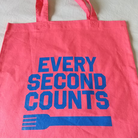 DONATION（寄付5,500円）→EVERY SECOND COUNTSトートバッグ（ラズベリーピンク）