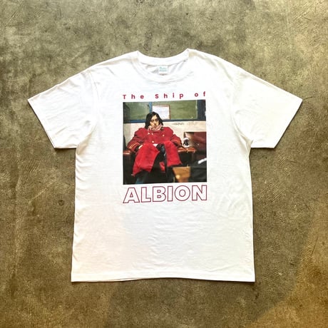 ALBION T-shirt 4.0 oz（敢えての軽量ボディ） : photo by 久保憲司