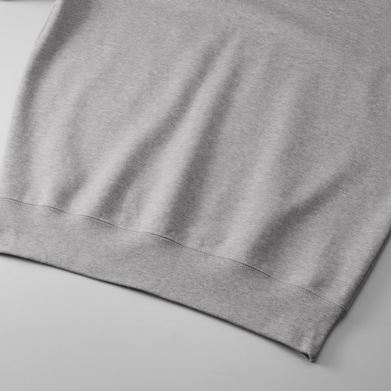 ペイズリー ラグランスリーブ クルーネック スウェット XL ミックスグレー THE CRAFT CREW PRODUCTS】ヘビーウェイトファンクショナルUSA