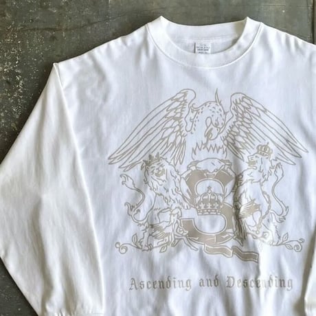 Ascending and Descending T-shirt: White/Long Sleeve