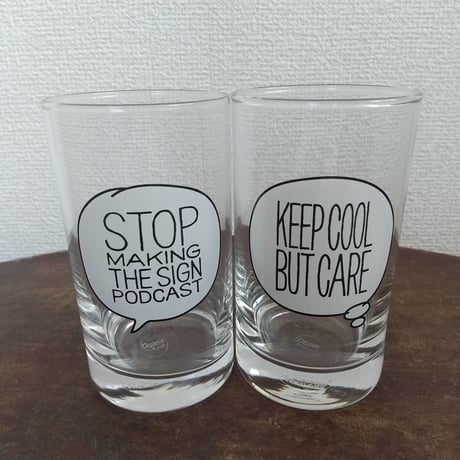 DONATION（寄付4,000円）→タンブラーグラス：STOP MAKING THE SIGN PODCAST