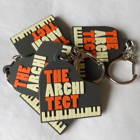 DONATION（寄付3,000円）→キーホルダー：THE ARCHITECT ピアノ（オレンジ）