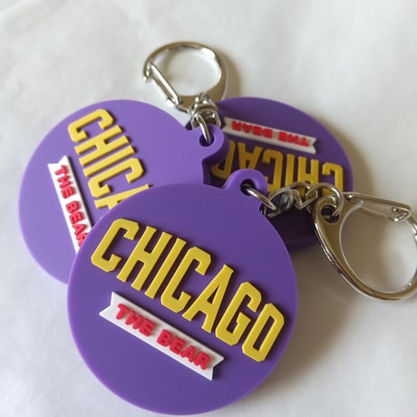 DONATION（寄付3,000円）→キーホルダー CHICAGO（モーブ）