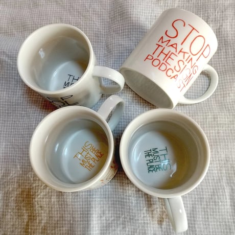 【限定10個】DONATION（寄付4,000円）→マグ: THIS MUST BE THE PLACE / コチニールレッド