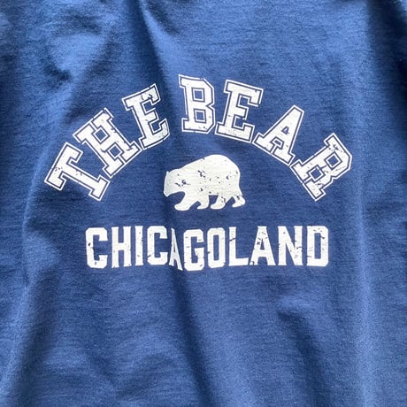 CHICAGOLAND T-shirt（ミッドナイトネイビー×ホワイト）