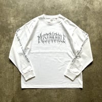 【受注生産】MISTAKABLE Long Sleeve（ホワイト）+ DONATION（寄付2,000円）