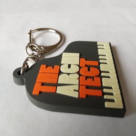 DONATION（寄付3,000円）→キーホルダー：THE ARCHITECT ピアノ（オレンジ）