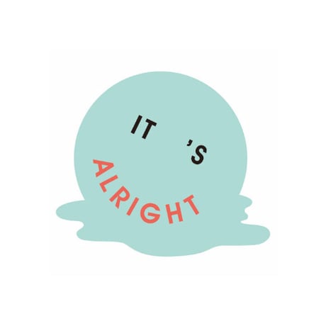 DONATION (寄付3,000円)→It's Alrightステッカー3枚＋ the sign marketステッカー2枚