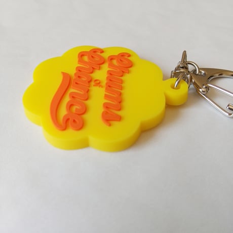 DONATION（寄付3,000円）→キーホルダー：Chums of CHANCE（イエロー×オレンジ）