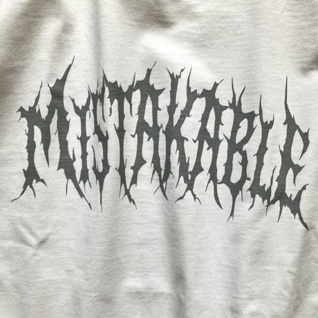 【受注生産】MISTAKABLE Long Sleeve（ホワイト）+ DONATION（寄付2,000円）