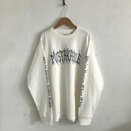 【受注生産】MISTAKABLE Long Sleeve（ナチュラル）+ DONATION（寄付2,000円）