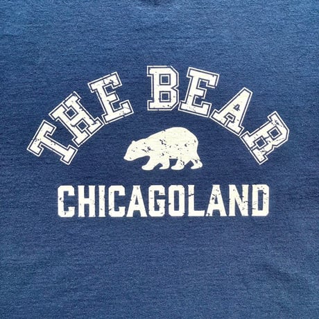 CHICAGOLAND T-shirt（ミッドナイトネイビー×ホワイト）