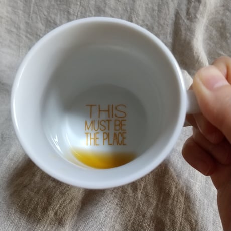 DONATION（寄付3,000円）→マグ: THIS MUST BE THE PLACE / マンダリンオレンジ