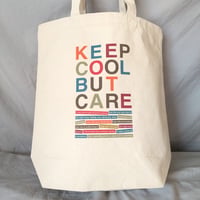 DONATION（寄付5,000円）→KEEP COOL BUT CAREトートバッグ（ナチュラル）