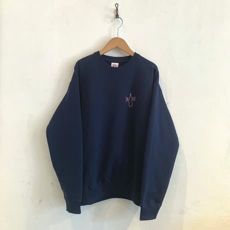 🔸XL1枚、XXL5枚のみ🔸 SALLY ロゴスウェット／プリント仕様（ネイビー）