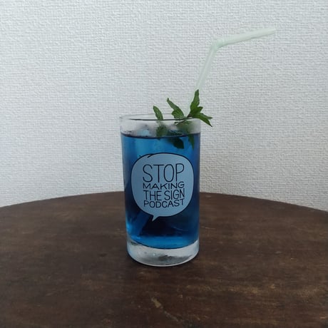 DONATION（寄付4,000円）→タンブラーグラス：STOP MAKING THE SIGN PODCAST