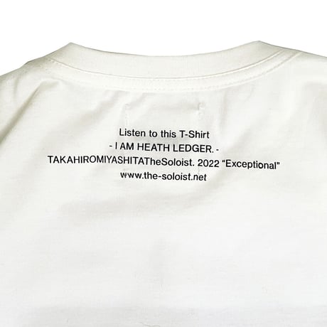 TAKAHIROMIYASHITATheSoloist . : Heath Ledger / Jonathan Worth Tシャツ（W）