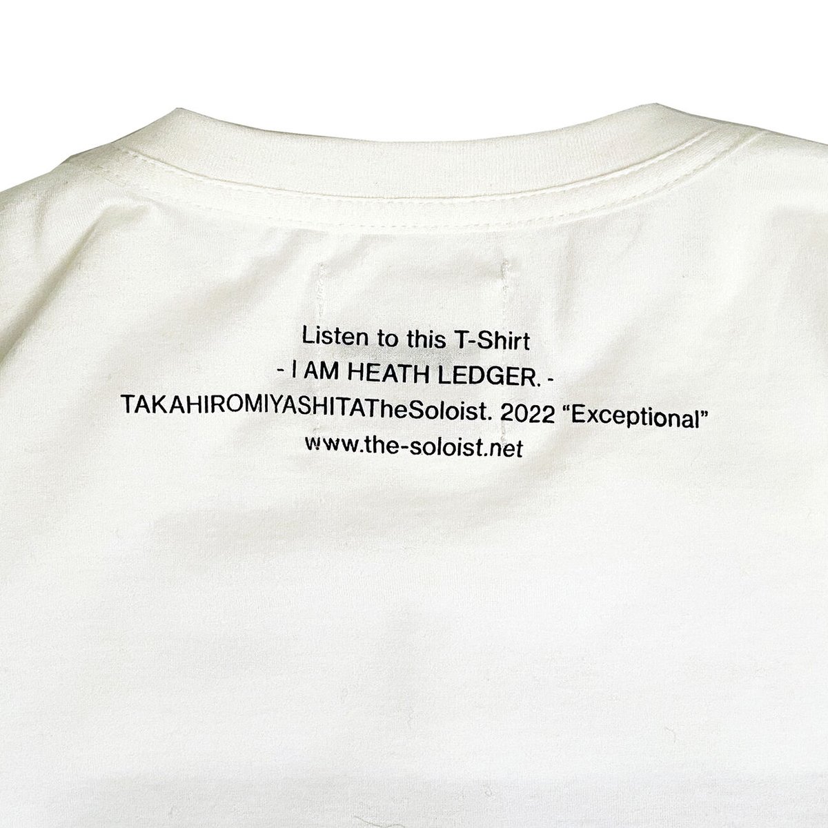 TAKAHIROMIYASHITATheSoloist . : Heath Ledger / Jonathan Worth Tシャツ（W）