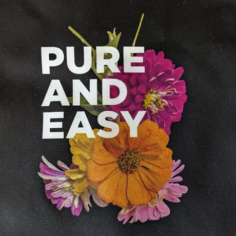 DONATION（寄付5,000円）→PURE AND EASY トートバッグ（ブラック）