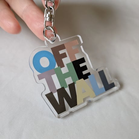 【限定30個】DONATION（寄付2,000円）→アクリルキーホルダー：OFF THE WALL