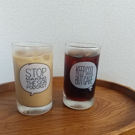 DONATION（寄付4,000円）→タンブラーグラス：STOP MAKING THE SIGN PODCAST