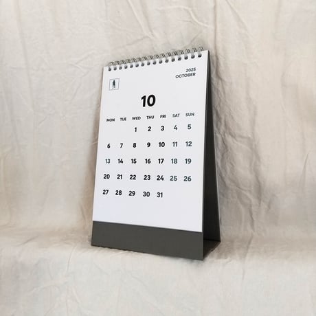 DONATION（寄付3,000円）→大判サイズ 2025年卓上カレンダー