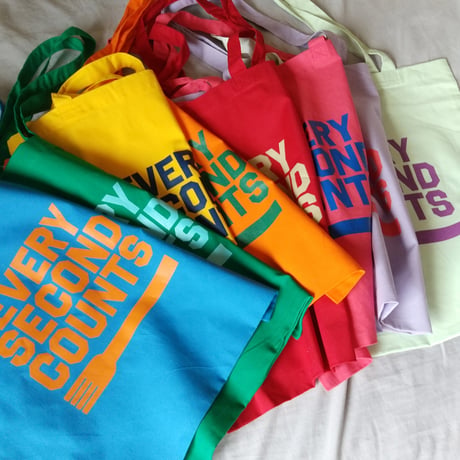 DONATION（寄付5,500円）→EVERY SECOND COUNTSトートバッグ（オレンジ）