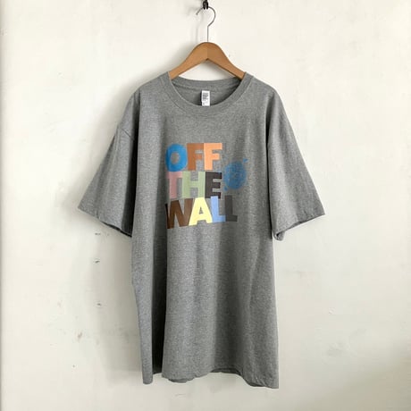 【受注生産】OFF THE WALL T-shirt（グレー）+ DONATION（寄付2,000円）