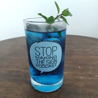 DONATION（寄付4,000円）→タンブラーグラス：STOP MAKING THE SIGN PODCAST