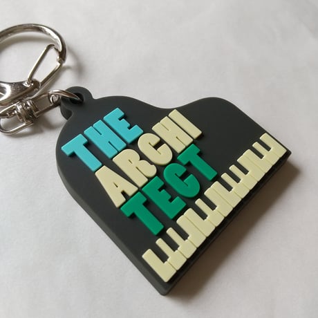 DONATION（寄付3,000円）→キーホルダー：THE ARCHITECT ピアノ（ブルー×グリーン）
