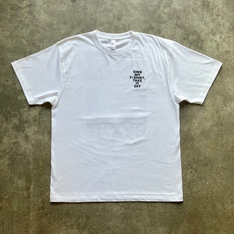 SING MY T-SHIRT（カラー）: photo by 真田敬介