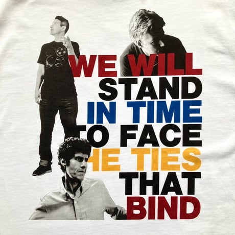 B-type【UAボディ】THE TIES THAT BIND T-shirt : photo by 三田正明